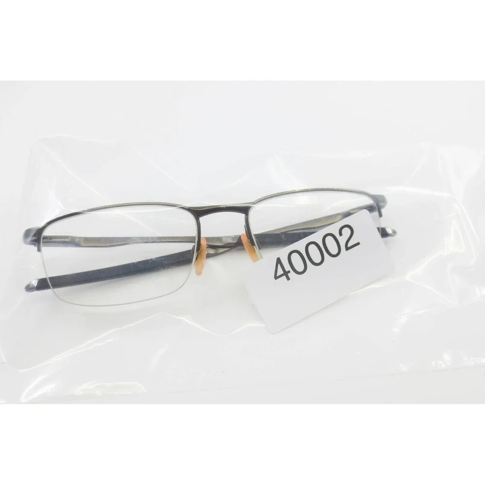 Oakley Barrelhouse 0.5 Pewter Semi Rimless Eyeglasses Frame OX3174-0253 53mm